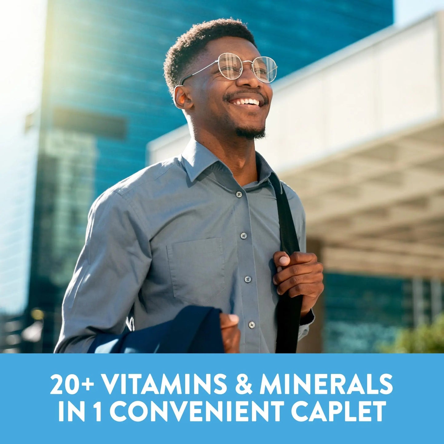 Nature's Truth Multivitamin for Men | with Iron, Vitamins A, C, D & E | 100 Caplets | Non-GMO & Gluten Free for Adults Nature's Truth