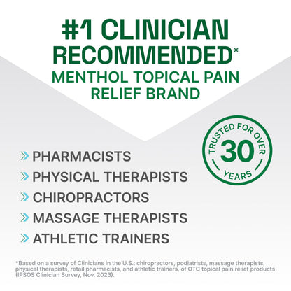 Biofreeze Professional Pain Relief Roll On, Knee & Lower Back Pain Relief, Arthritis Pain Reliever, Neck Pain Relief, Cooling Joint Pain Relief, Roll-On Menthol Gel 3 Fl Oz (Pack of 2) BiofreezeBuy Supplements Australia