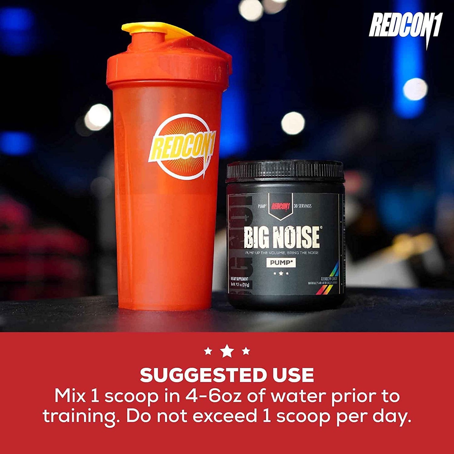 REDCON1 Total War Preworkout (Cali Splash) & Big Noise Non-Stim Preworkout Powder (Watermelon) Stack - Pre Workout Duo for Energy, Focus & Endurance - Keto (2 Products, 30 Servings Each)