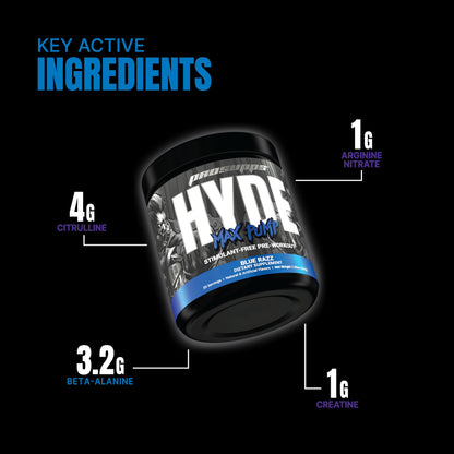 PROSUPPS Hyde Max Pump Pre Workout for Men and Women - Nitric Oxide Supplement PROSUPPSBuy Supplements Australia