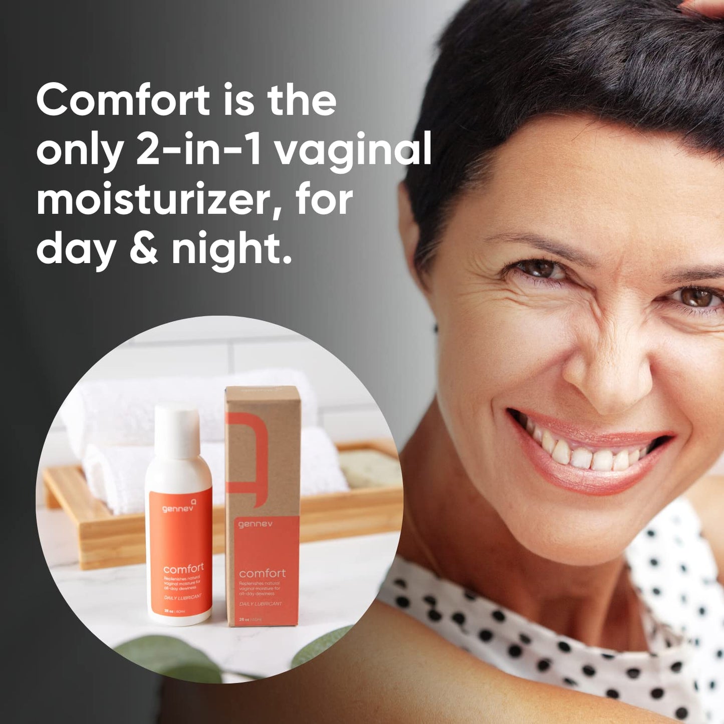 Gennev Intimate Water-Based Lubricant for Women - 2-in-1 Menopause Lubricant and Feminine genneveBuy Supplements Australia