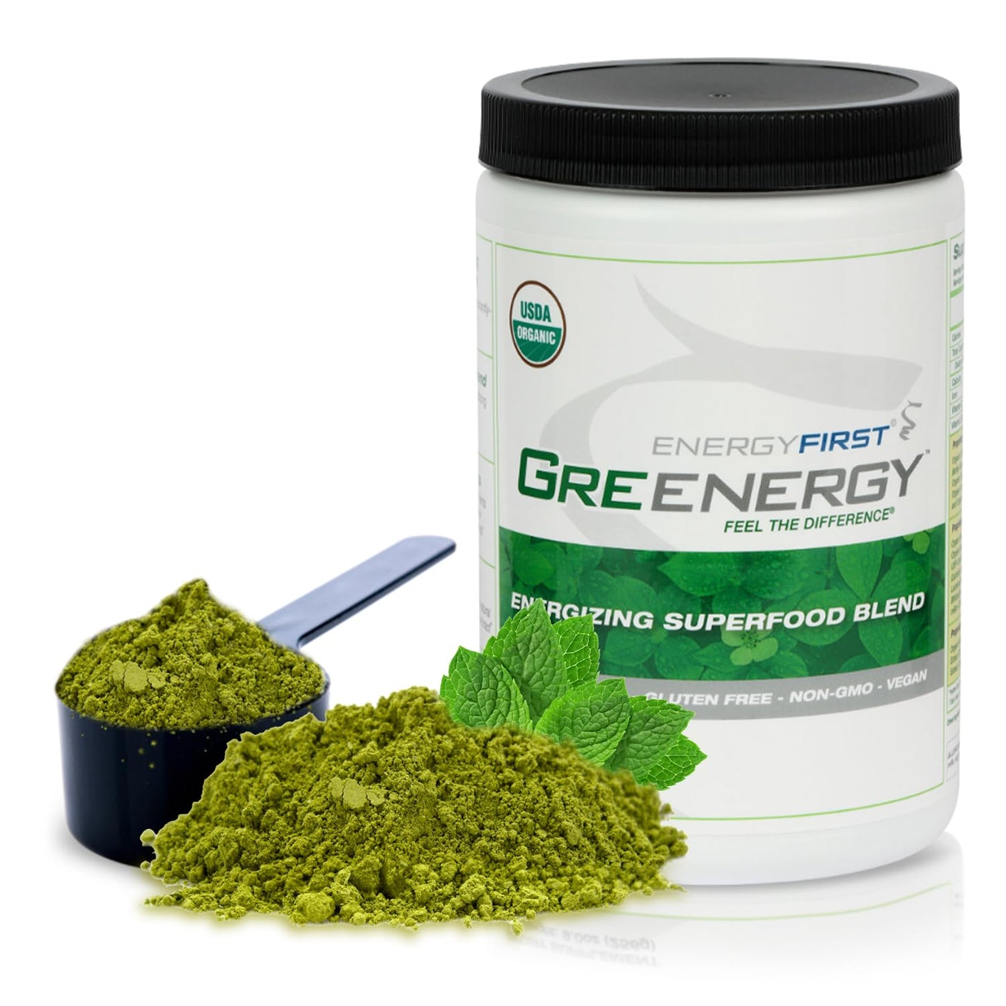 EnergyFirst Energize and Detoxify Greenergy Organic Superfood Powder - Vegan, Gluten-Free, Sugar-Free, Non-GMO - 30 Servings for Daily Energy & Immunity Boost! EnergyFirstBuy Supplements Australia