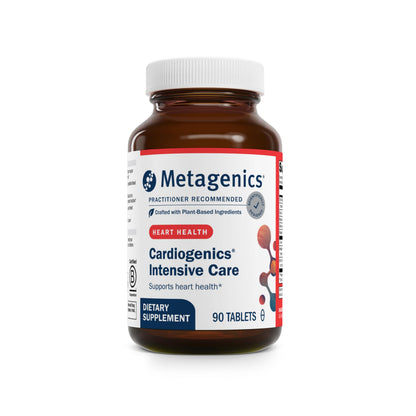 Metagenics Cardiogenics Intensive Care - Heart Health Supplement* - with Arjuna Bark, Hawthorn Leaf, Magnesium, Calcium, Selenium & Amino Acids - SupportsHealthy Circulation* - 90 Tablets MetagenicsBuy Supplements Australia