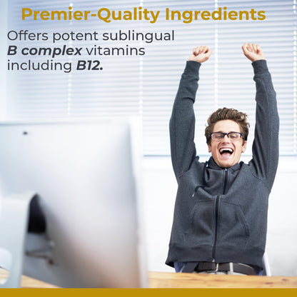 Premier Research Labs Max B-ND - Liquid Vitamin B Complex for Liver & Brain Health, Sublingual Drops for Men & Women with Thiamin, B12 & B6-8 Fl Oz Bottle Premier Research LabsBuy Supplements Australia