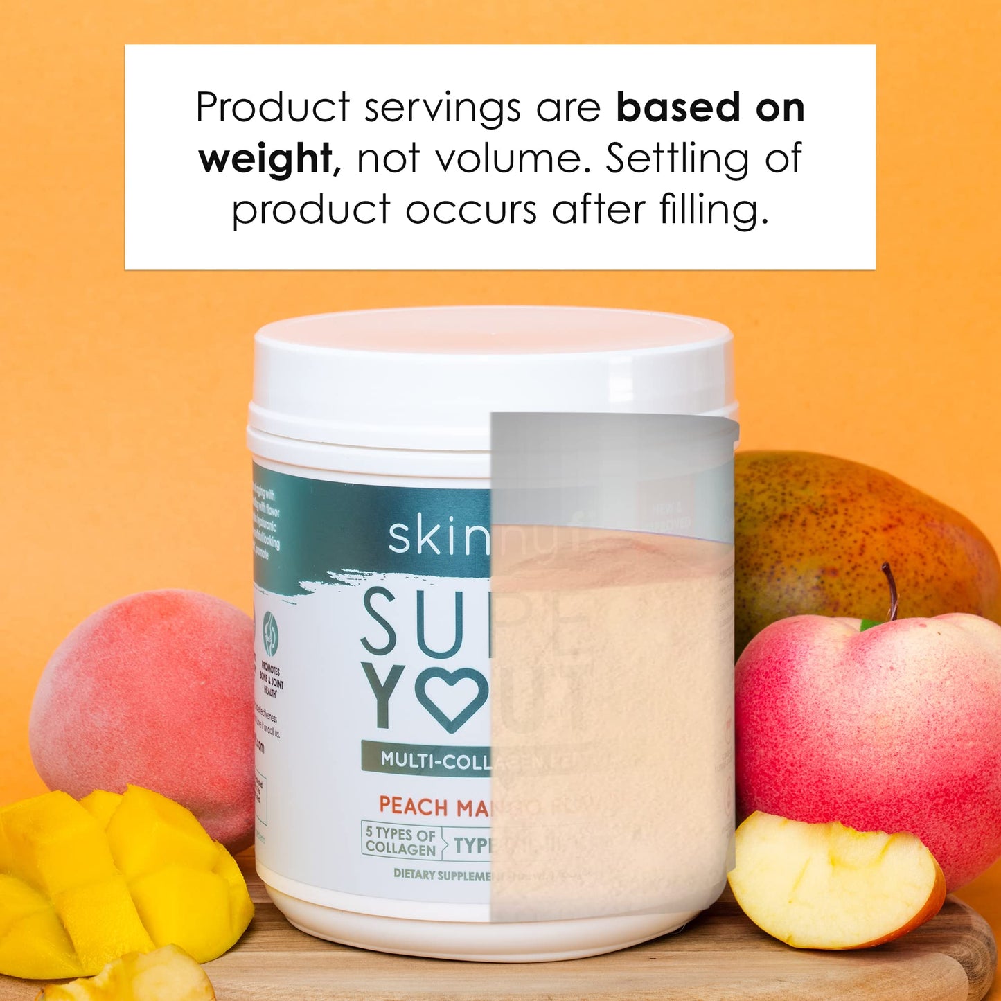 SkinnyFit Super Youth Multi-Collagen Peptides Plus Apple Cider Vinegar, Hyaluronic Acid SkinnyFitBuy Supplements Australia