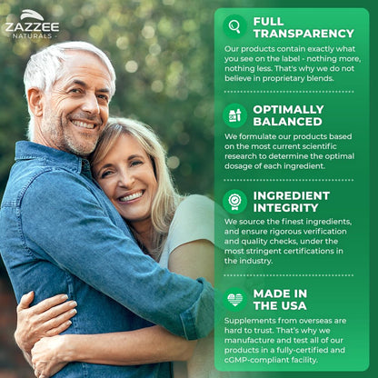 Zazzee Organic Lemon Balm 10:1 Extract, 180 Vegan Capsules, 6 Month Supply, Melissa Officinalis, Calm, Mood, Stress & Relaxation Support, Herbal Supplement, All-Natural, Non-GMO, Made in the USA ZazzeeBuy Supplements Australia