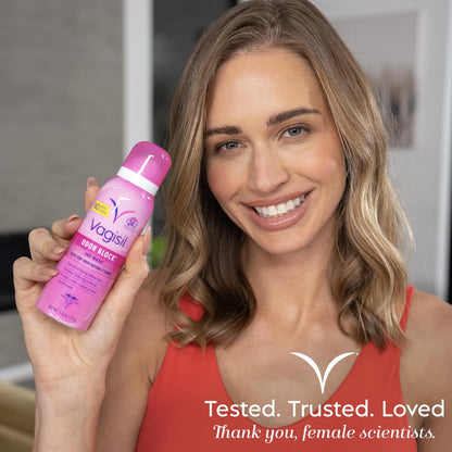 Vagisil Odor Block Dry Wash Spray for Feminine Hygiene, Gynecologist Tested, Hypoallergenic, 2.6 Ounces VagisilBuy Supplements Australia