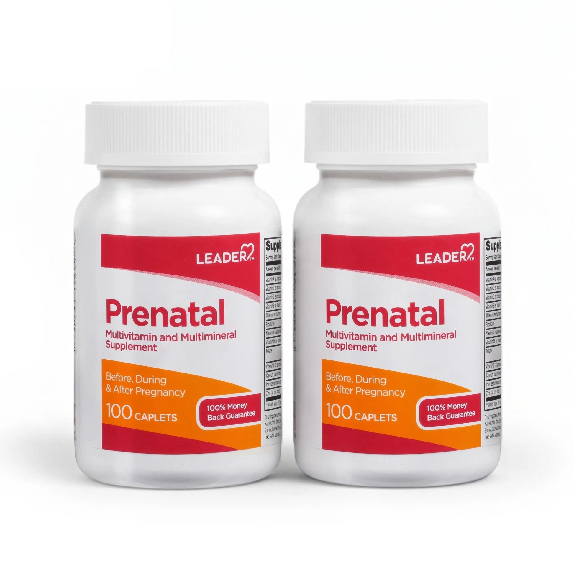 Leader Prenatal Multivitamin with 800mcg Folic Acid & Essential Nutrients for Healthy Pregnancy & Fetal Development, High Potency Vitamin LeaderBuy Supplements Australia