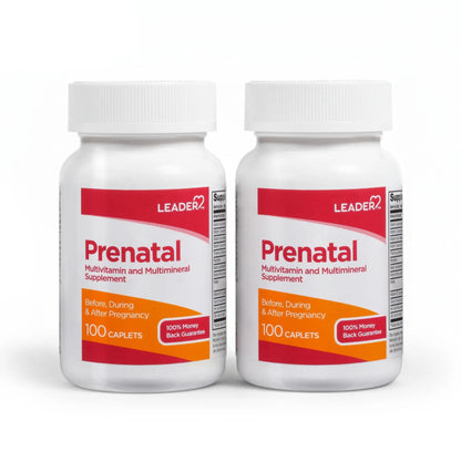 Leader Prenatal Multivitamin with 800mcg Folic Acid & Essential Nutrients for Healthy Pregnancy & Fetal Development, High Potency Vitamin LeaderBuy Supplements Australia