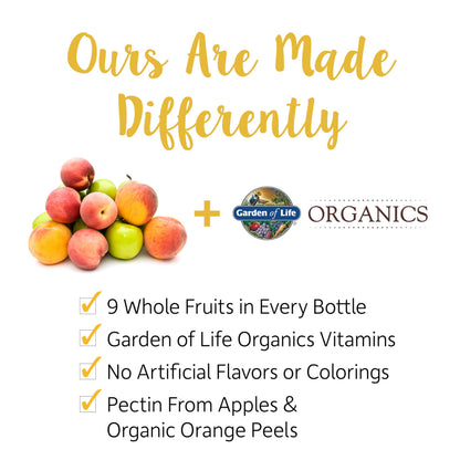 Garden of Life Organics Men 40+ Gummy Vitamins - Berry - Certified Organic, Non-GMO, Vegan, Kosher Complete Multi Garden of LifeBuy Supplements Australia
