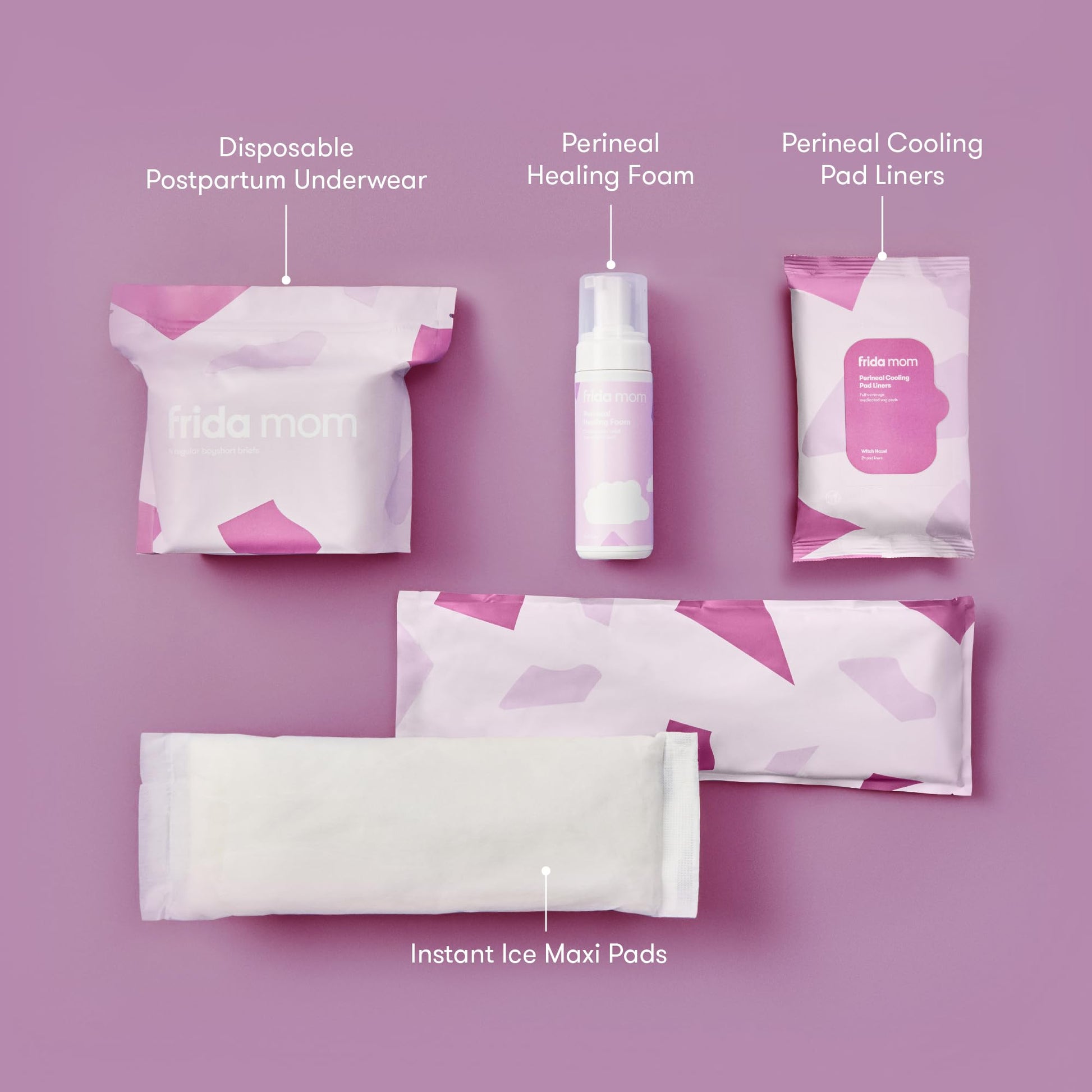 Frida Mom Postpartum Recovery Essentials Kit, New Mom Gifts, Cooling Pad Liners, Ice Maxi Pads Frida MomBuy Supplements Australia