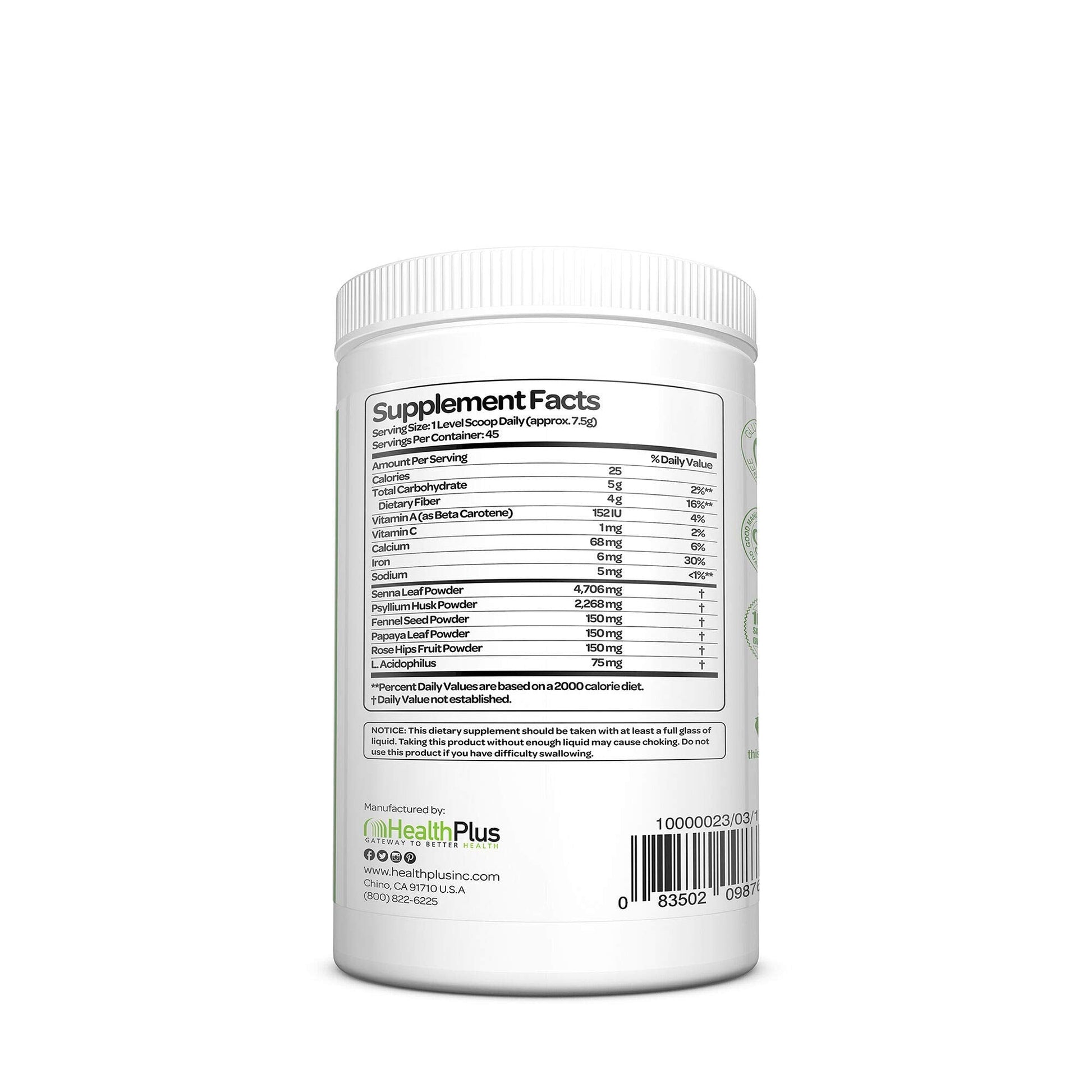 Health Plus Super Colon Cleanse: 10-Day Cleanse -Detox | More than 1 Cleanse, 12 Ounces Health PlusBuy Supplements Australia