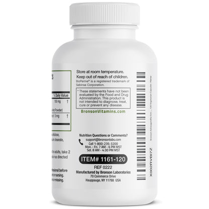 Bronson Ashwagandha Extra Strength Stress & Mood Support with BioPerine BronsonBuy Supplements Australia