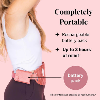 Pixie Period Heating Pad for Cramps - Thinnest Wearable Heating Pad for Feminine Care - Unnoticeable Under Clothes - Best Portable Pain Relief Heat Belt On The Market - Hours of Menstrual Pain Relief Pixie CupBuy Supplements Australia