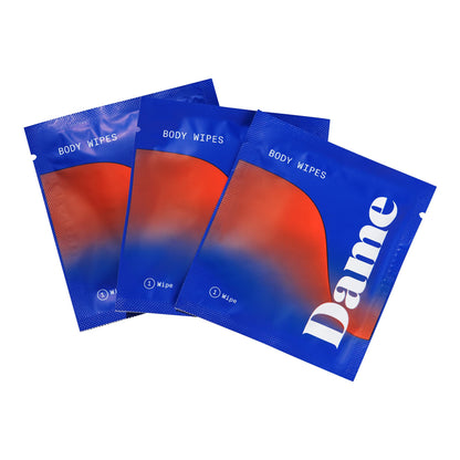 Dame Products Body Wipes - Cleansing and Nourishing - pH-Balanced Formulated with Aloe Dame ProductsBuy Supplements Australia