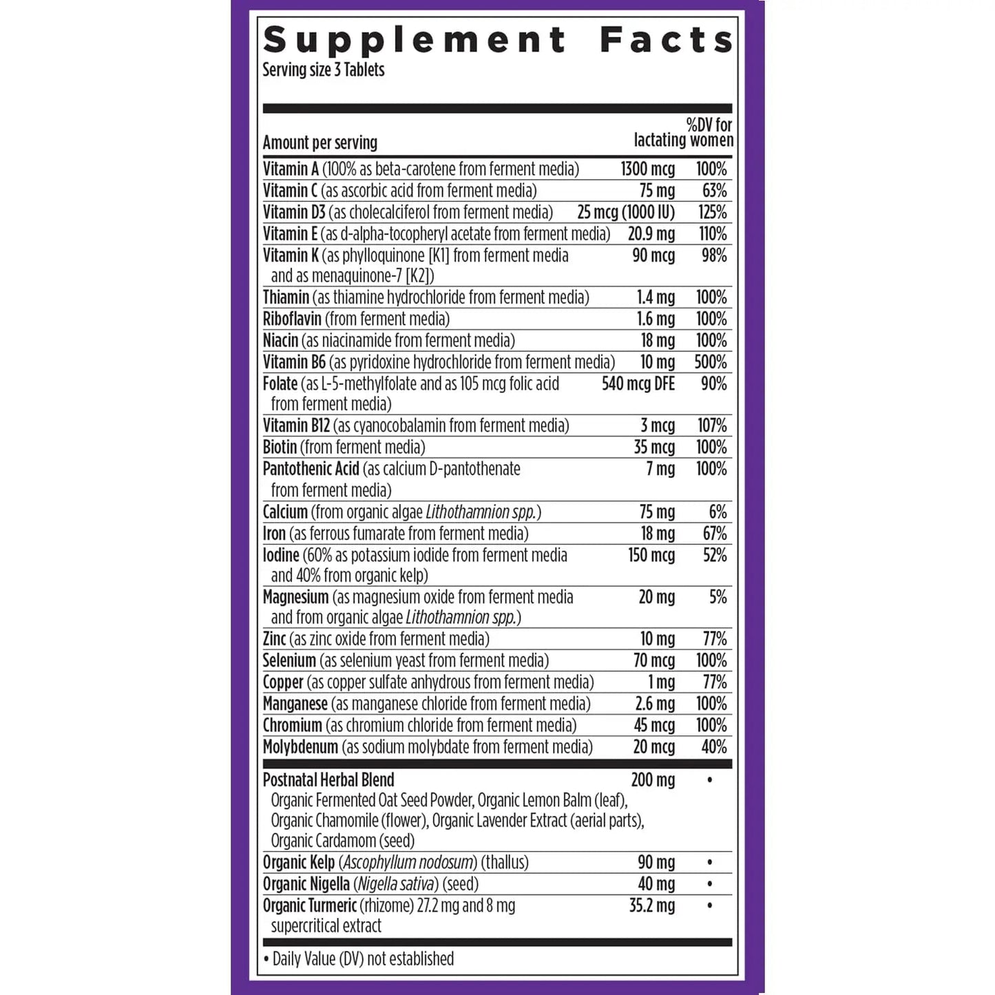 New Chapter, Postnatal Vitamins Lactation Supplement, Complete Multivitamin with Fermented Vitamin D3 + B Vitamins New ChapterBuy Supplements Australia