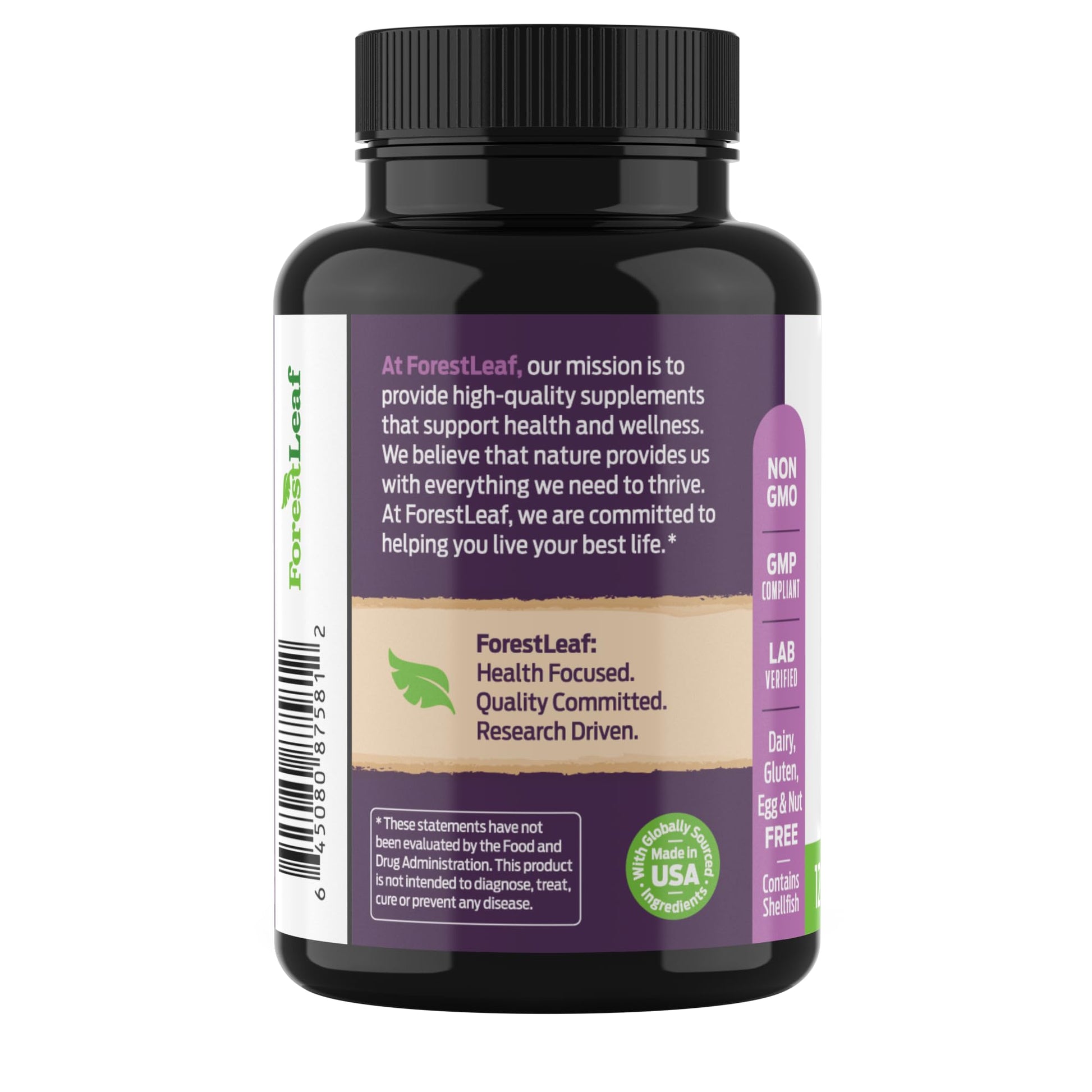 ForestLeaf Glucosamine Chondroitin MSM Joint Supplement Complex - 1200mg - 120 Caps ForestLeafBuy Supplements Australia