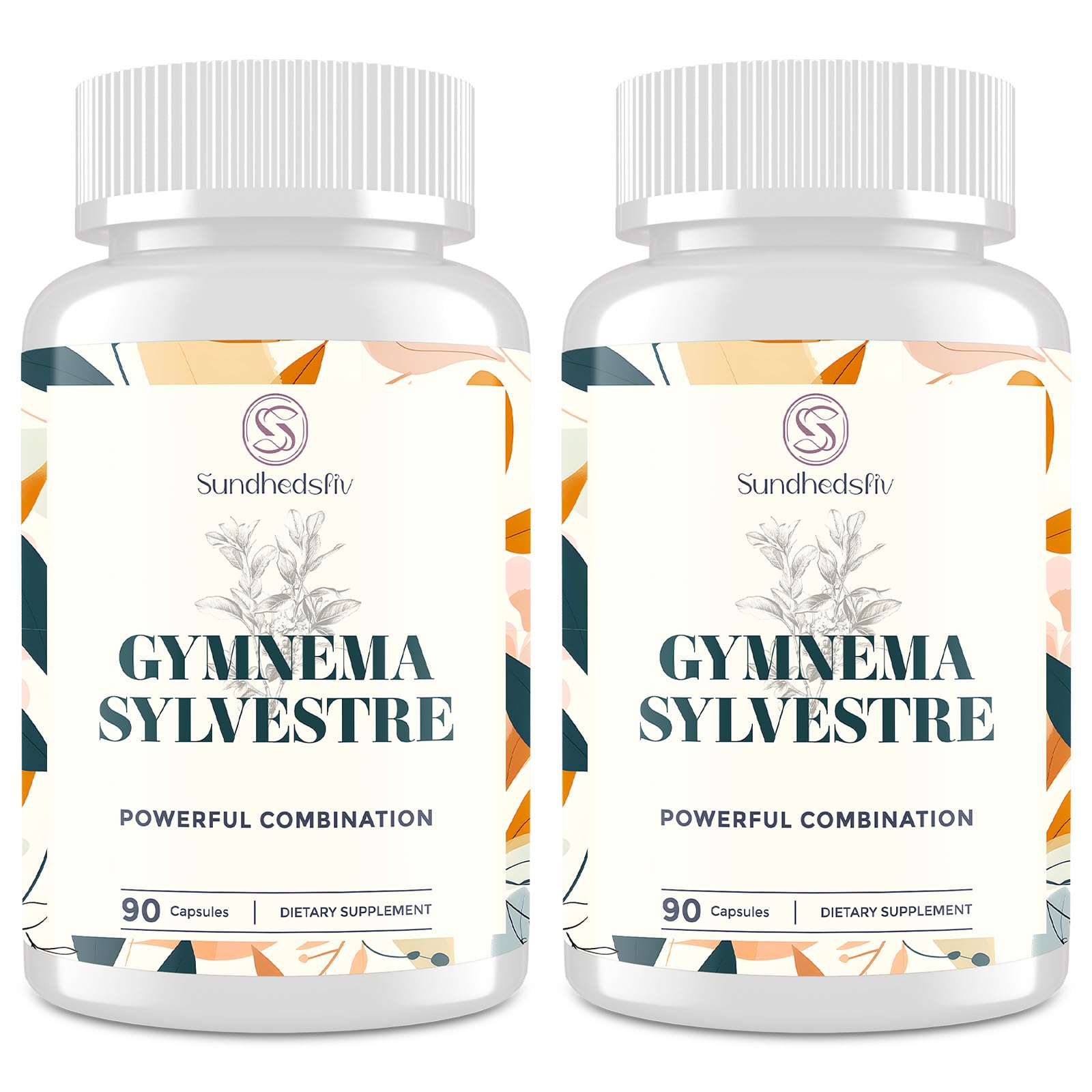 Sundhedsliv 16 in 1 Blxxd Sugr Effective Gymnema Sylvestre Supplement 2100MG | with Berberine, Cinnamon, Bitter Melon | Vitamins, Magnesium & Chromium | 2Pack SundhedslivBuy Supplements Australia