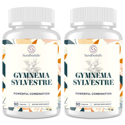 Sundhedsliv 16 in 1 Blxxd Sugr Effective Gymnema Sylvestre Supplement 2100MG | with Berberine, Cinnamon, Bitter Melon | Vitamins, Magnesium & Chromium | 2Pack SundhedslivBuy Supplements Australia