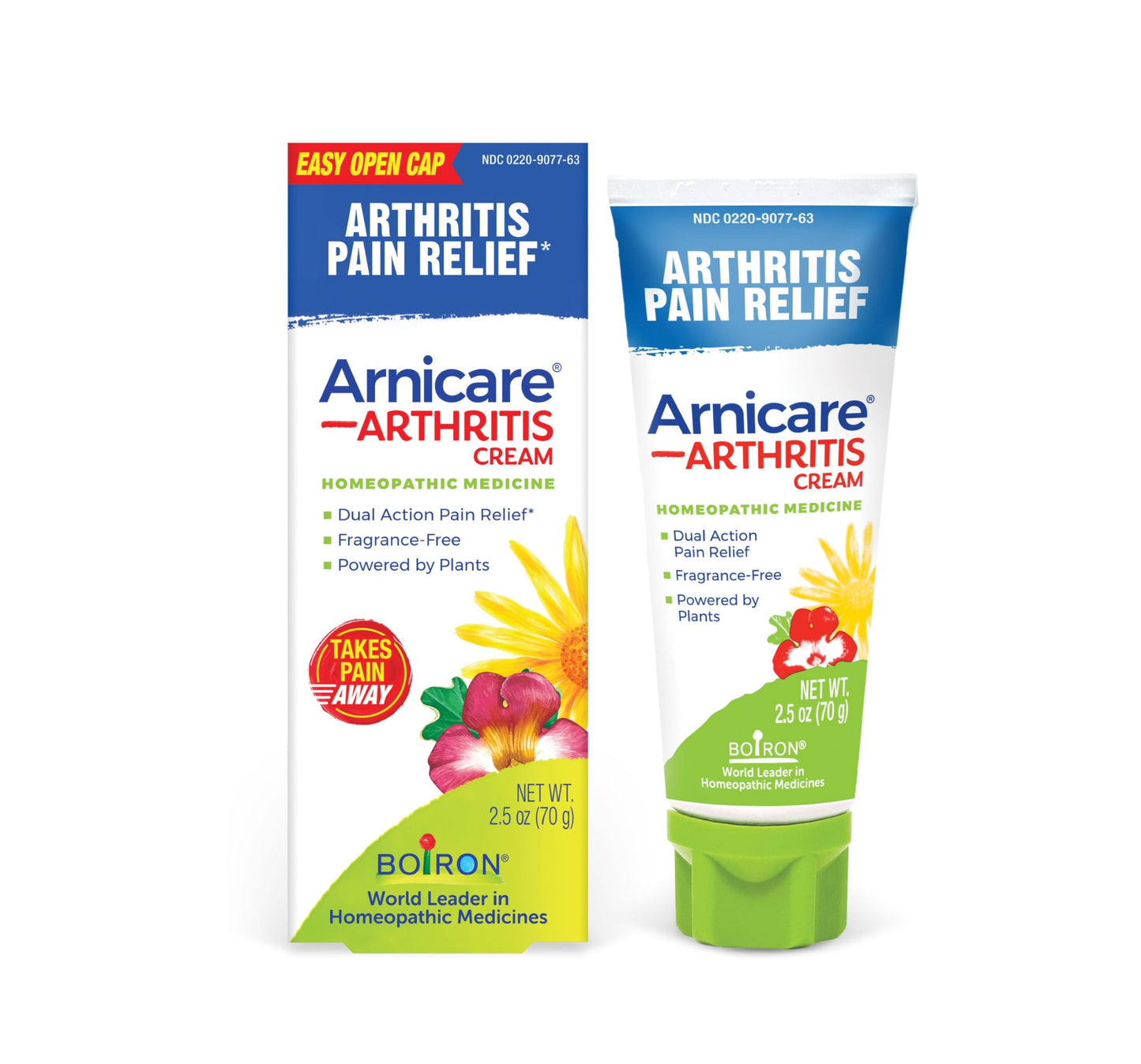 Boiron Arnicare Arthritis Cream for Pain Relief of Knees, Hands, Wrists, Elbows, Joints & Muscles – Quickly Absorbed & Fragrance-Free – 2.5 oz BoironBuy Supplements Australia