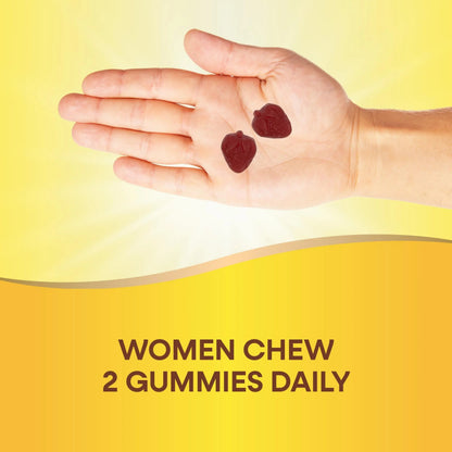 Nature’s Way Alive! Zero Sugar Women's Gummy Multivitamins, Energy Metabolism*, Hair, Skin, Nails*, B-Vitamins Nature's WayBuy Supplements Australia
