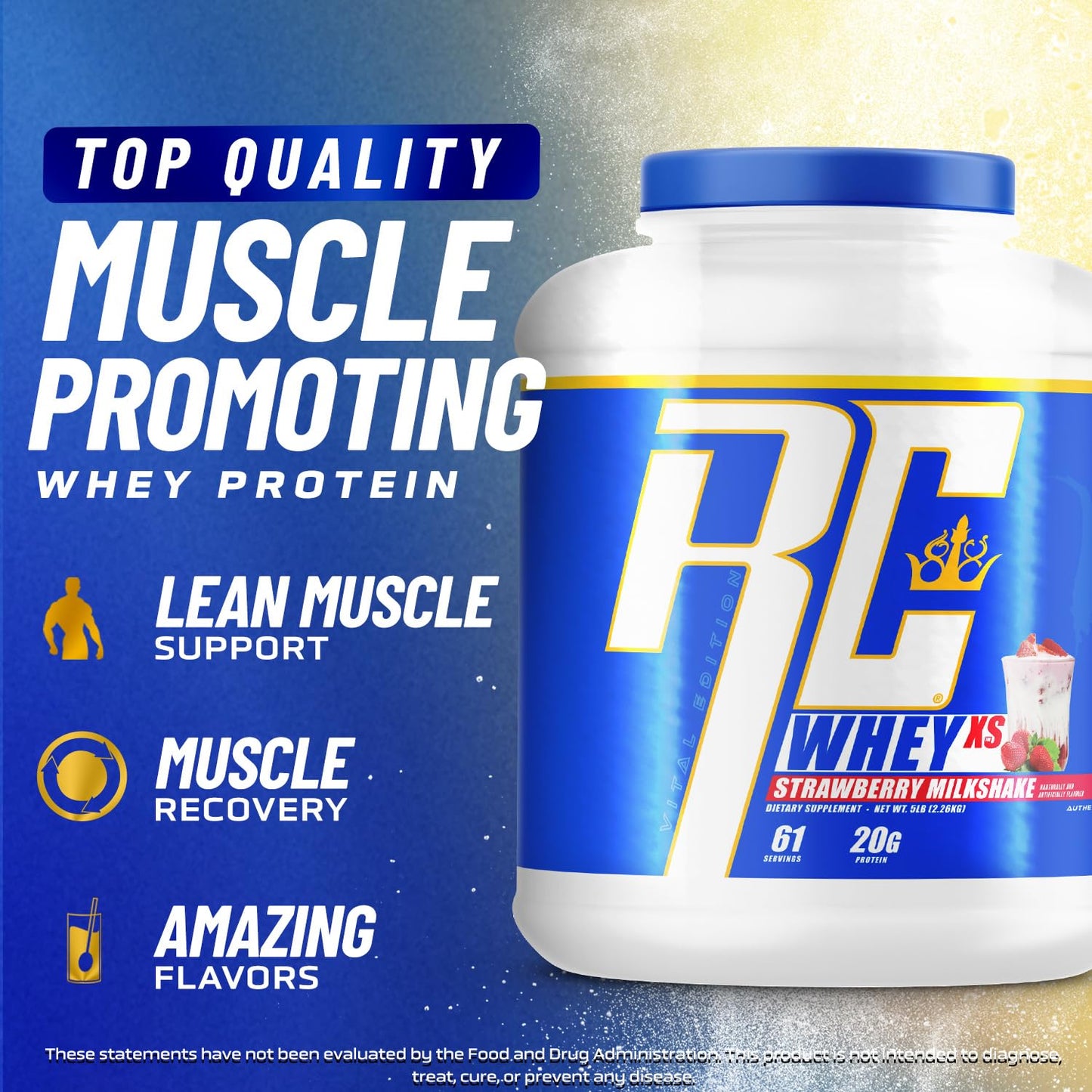 Ronnie Coleman Signature Series Whey XS Protein Powder, Pre Workout Shake Mix Ronnie Coleman Signature SeriesBuy Supplements Australia