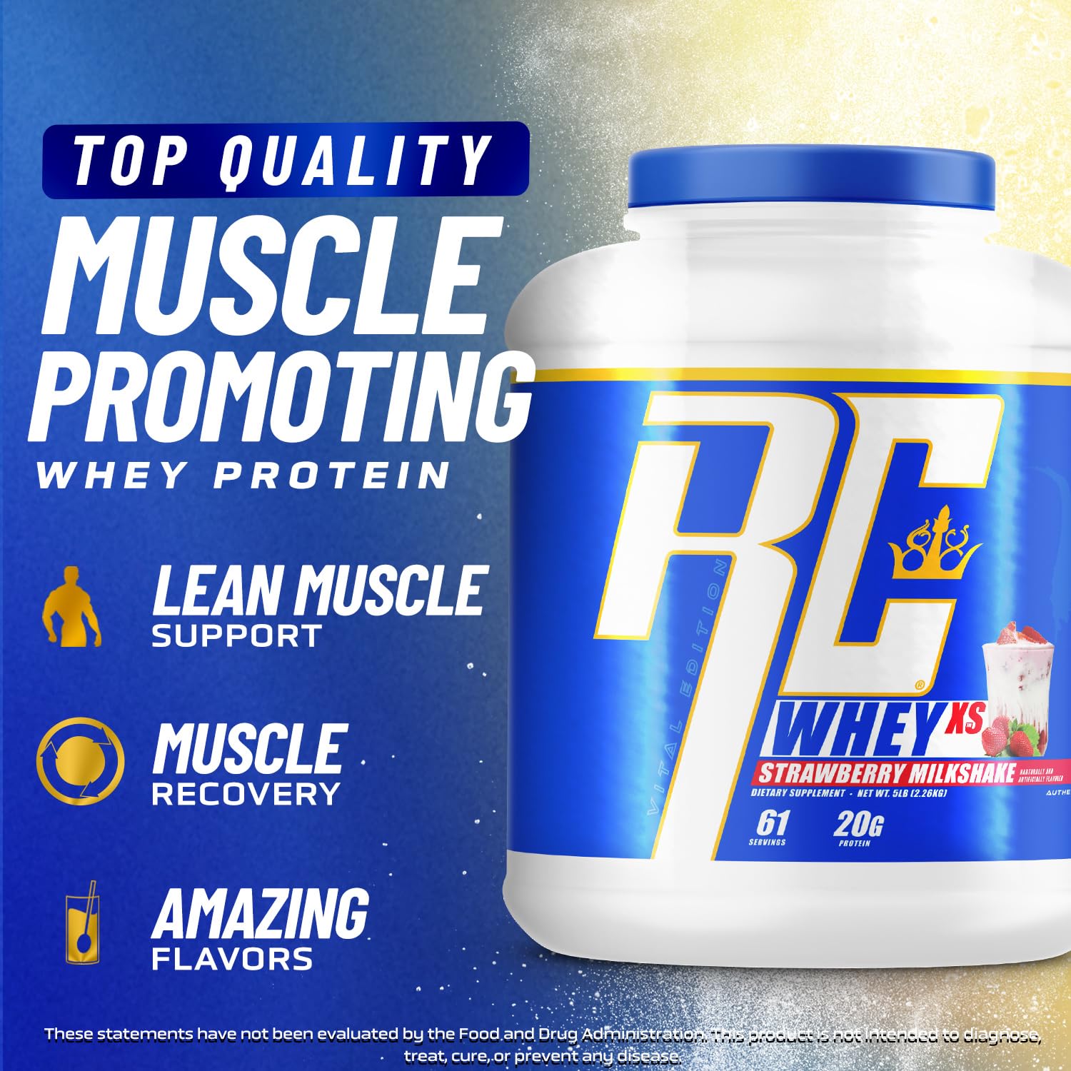Ronnie Coleman Signature Series Whey XS Protein Powder, Pre Workout Shake Mix Ronnie Coleman Signature SeriesBuy Supplements Australia