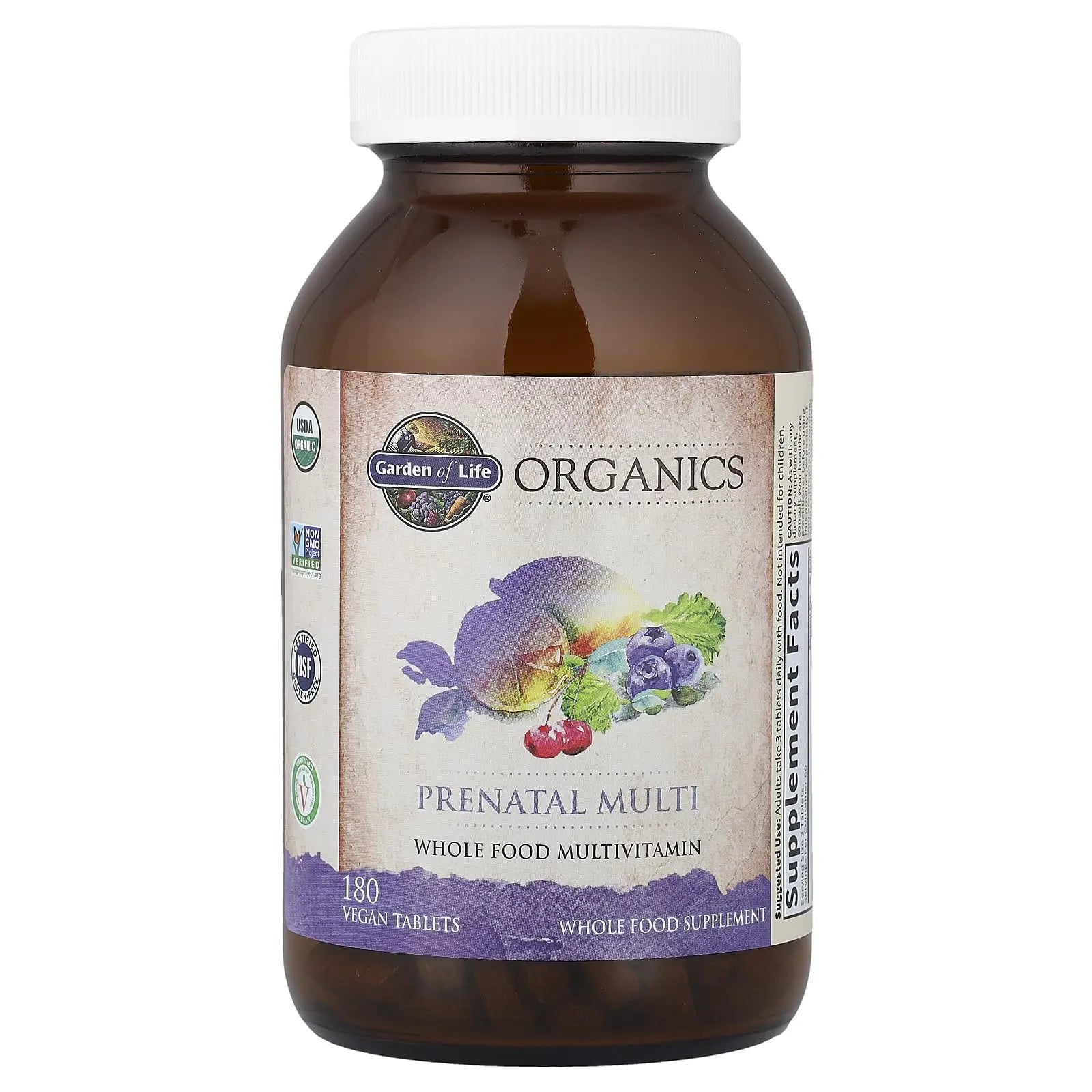 Garden of Life Organics Women’s Prenatal Multivitamin with Vitamin D3, B6, B12, C & Iron, Folate for Energy & Healthy Fetal Development – Organic Garden of LifeBuy Supplements Australia