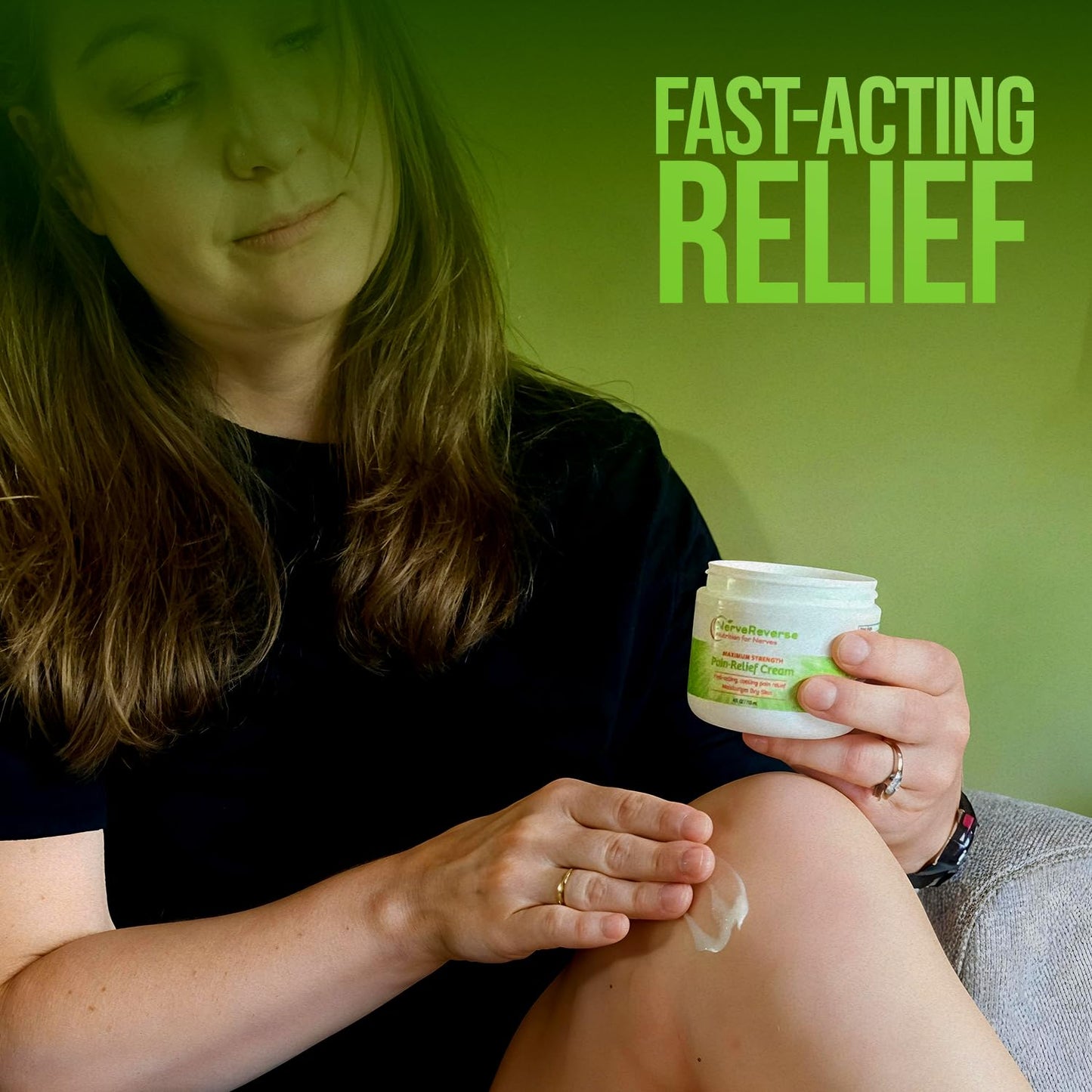 NerveReverse - Neuropathy Pain Relief Cream for feet, Hands, Legs Toes. Large 4 OZ. JAR. Fast-Acting, Maximum Strength Cream with 4% Menthol, MSM, L-Carnitine, L-Arginine, Vitamin E, Vitamin B6 NERVEREVERSE NUTRITION FOR NERVESBuy Supplements Australia