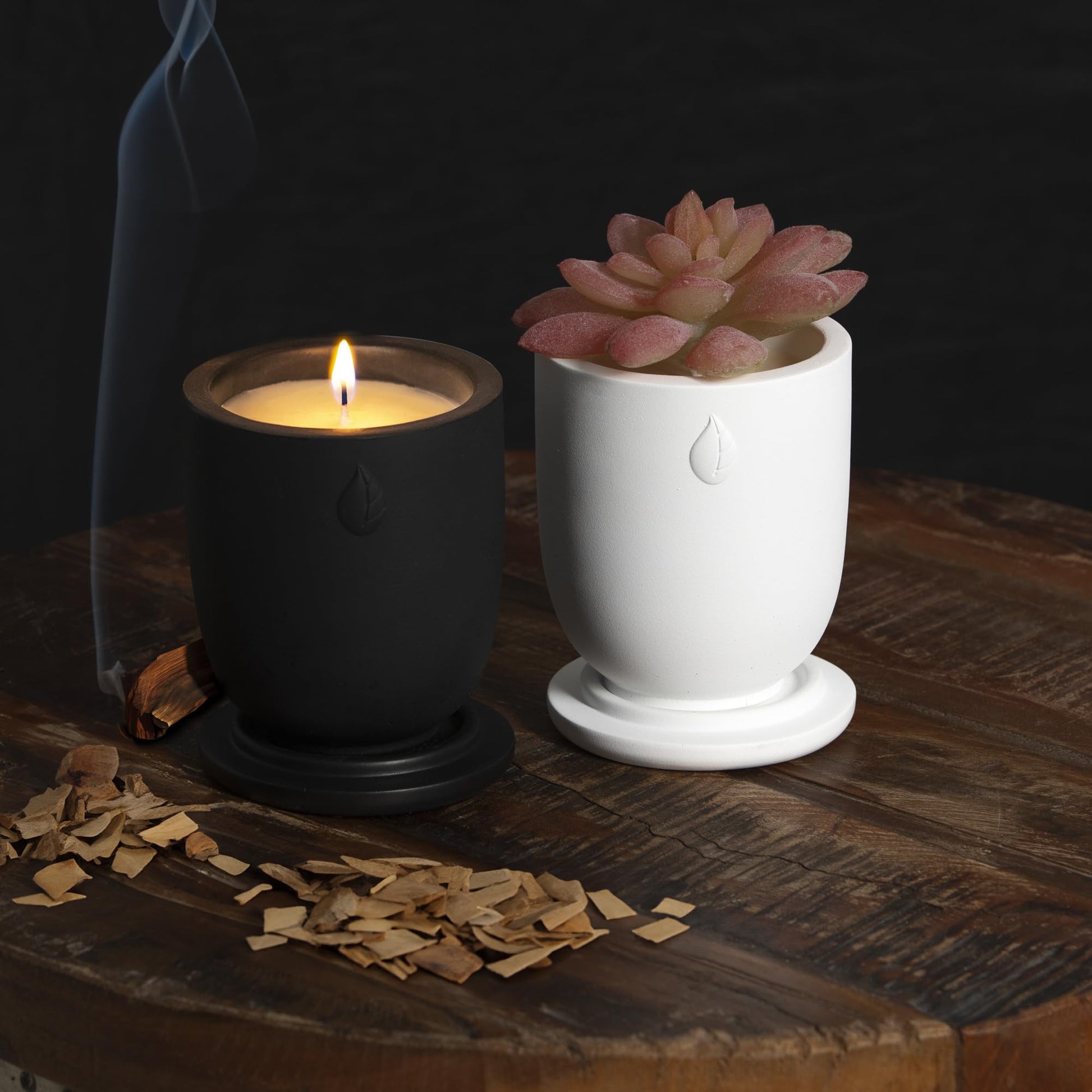 CandlePlanter Concrete Cement Candle Planter - Candles for Home Scented, Soy Candles CANDLEPLANTERBuy Supplements Australia