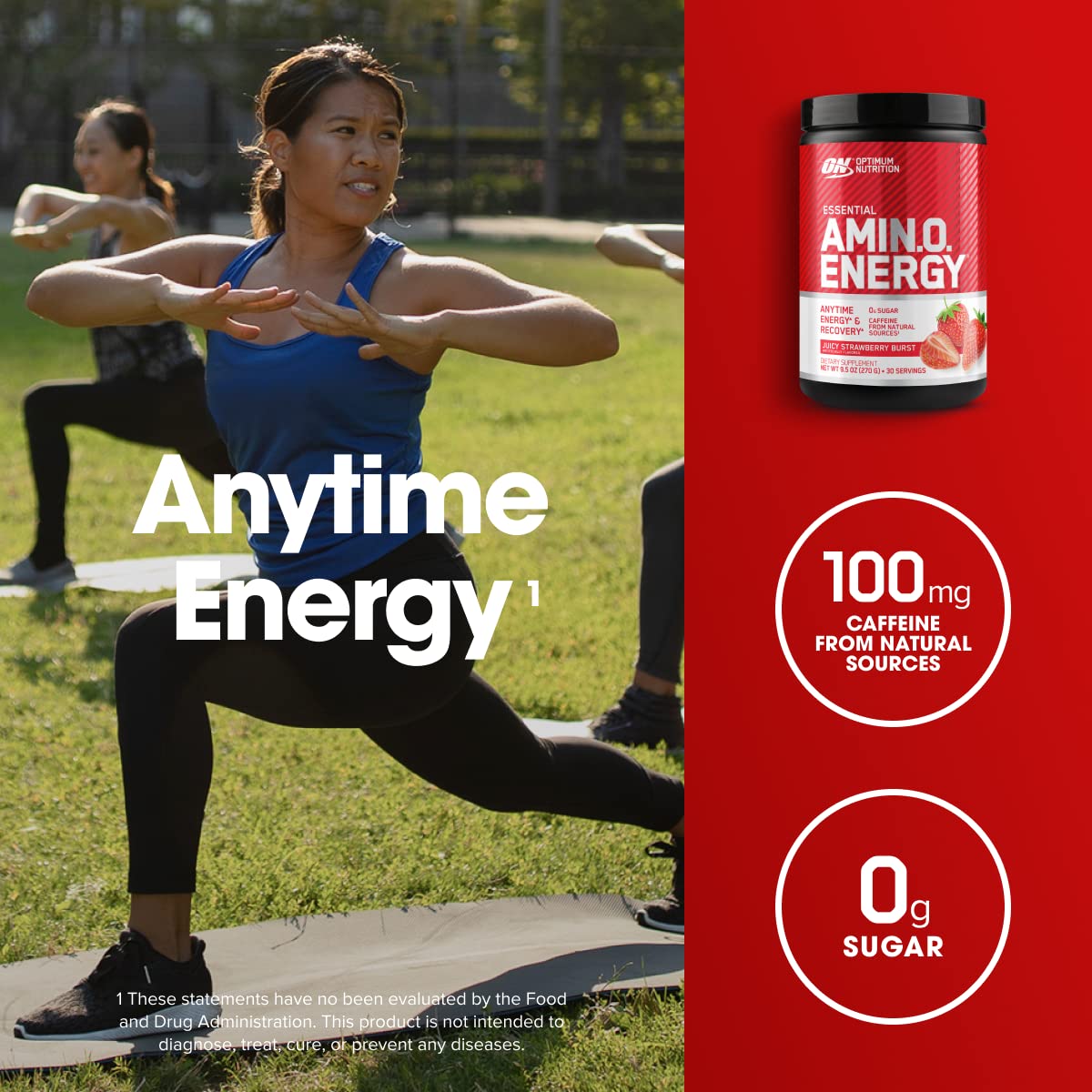 Optimum Nutrition Amino Energy - Pre Workout with Green Tea, BCAA, Amino Acids Optimum NutritionBuy Supplements Australia