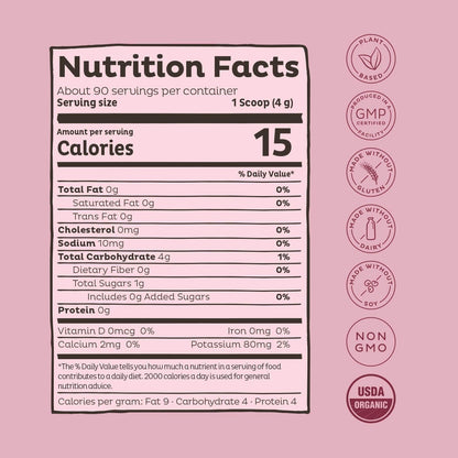 KOS Organic Beet Root Powder - USDA Certified, Nitric Oxide Booster, Non-GMO, Gluten KOSBuy Supplements Australia