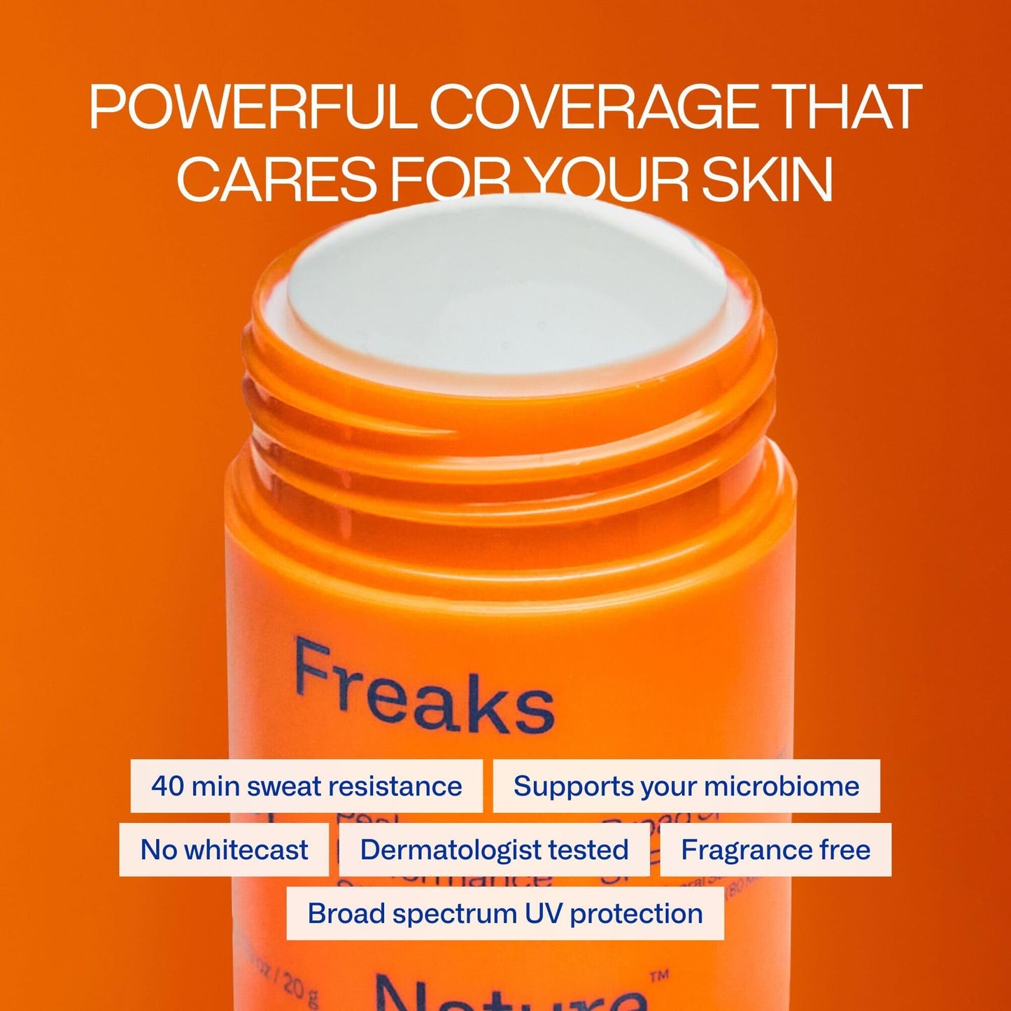 Peak Performance Sun Stick SPF 50 | 100% Mineral Sunscreen | Lightweight, 40-Min Water-Resistant | Plant-Based, Eco-Friendly, Reef-Safe, Cruelty-Free | All Skin Types | 0.70 oz | Pack of 2 Freaks of NatureBuy Supplements Australia