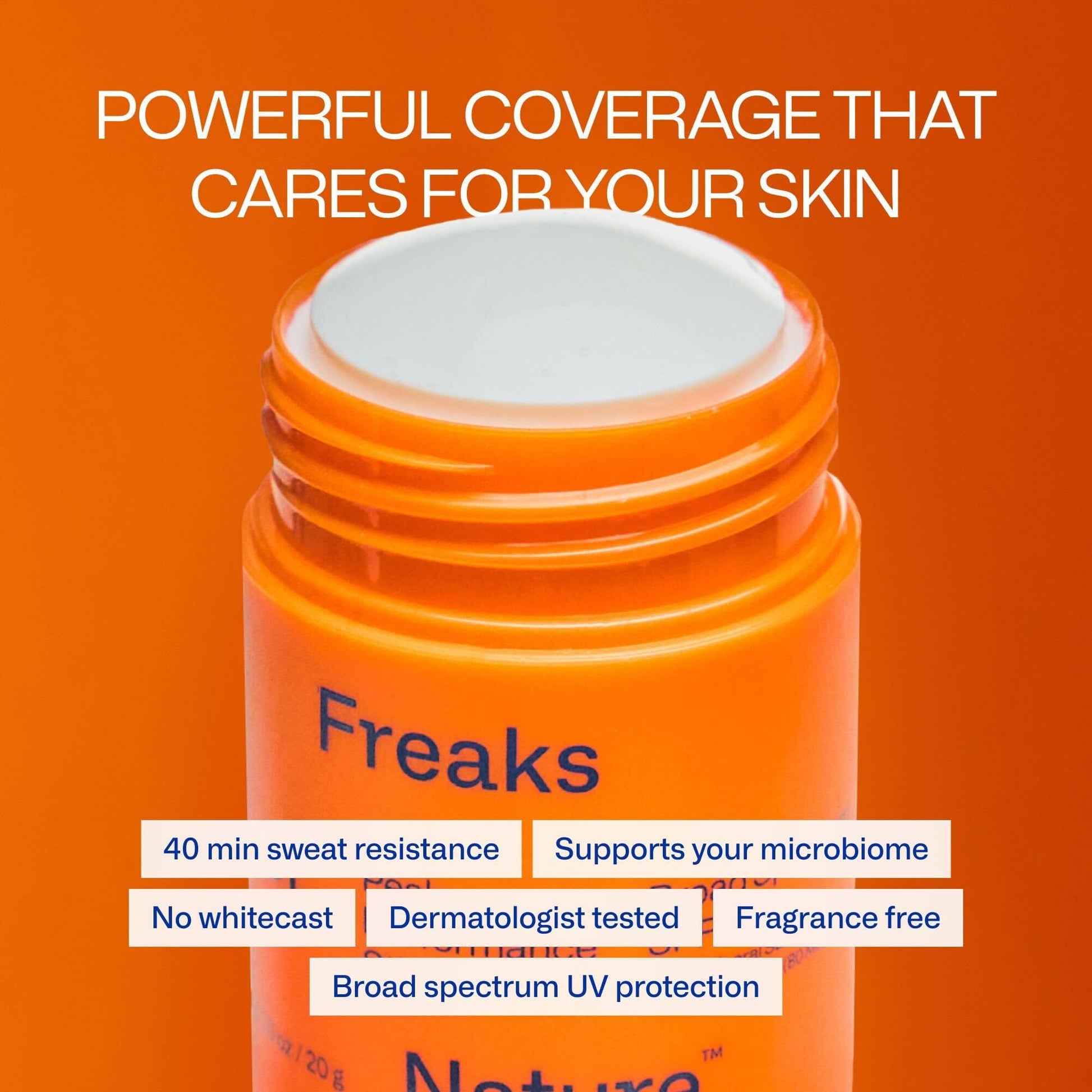Peak Performance Sun Stick SPF 50 | 100% Mineral Sunscreen | Lightweight, 40-Min Water-Resistant | Plant-Based, Eco-Friendly, Reef-Safe, Cruelty-Free | All Skin Types | 0.70 oz | Pack of 2 Freaks of NatureBuy Supplements Australia