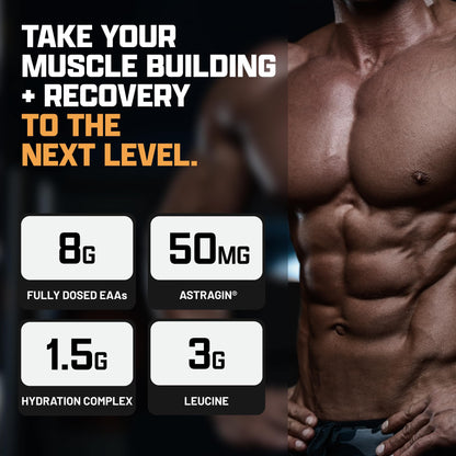 Nutrex Research EAA Hydration | EAAs + BCAA Powder | Muscle Recovery, Strength, Muscle Building, Endurance | 8G Essential Amino Acids + Electrolytes | 30 Servings It's Mango Time Nutrex ResearchBuy Supplements Australia