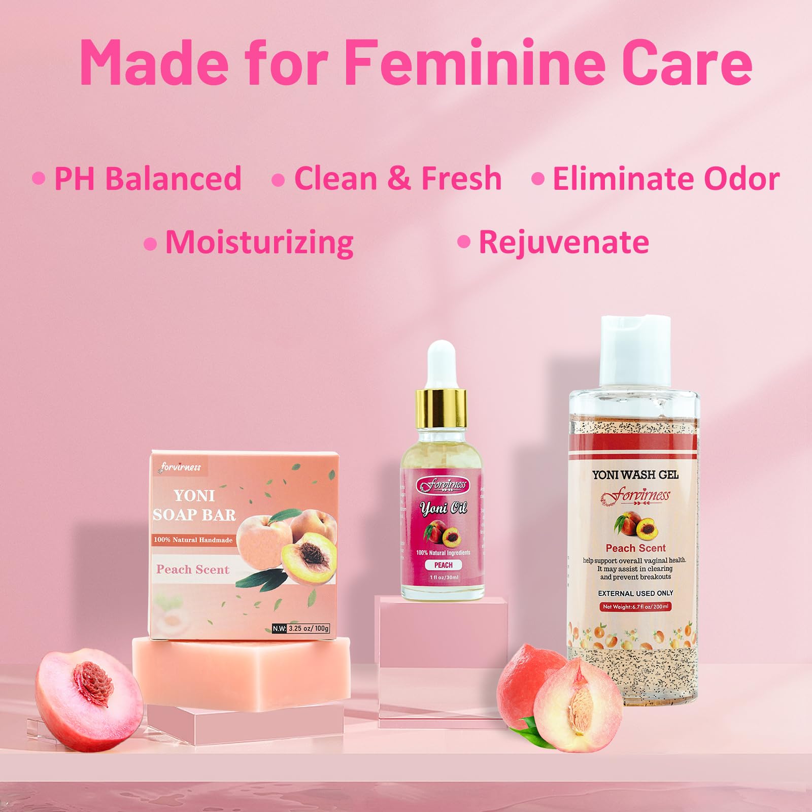 Yoni Wash Yoni Oil Yoni Bar Soap for Women ph Balance, Feminine Wash for Women Remove Odor forvirnessBuy Supplements Australia