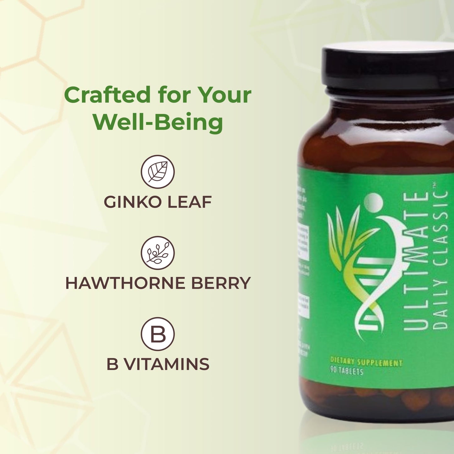 Youngevity Ultimate Daily Classic – Multivitamin with Essential Vitamins, Minerals, Amino Acids, and Antioxidant-Rich Botanicals – Supports Cardiovascular, Brain, Bone, and Bone Health – 90 Tablets YoungevityBuy Supplements Australia