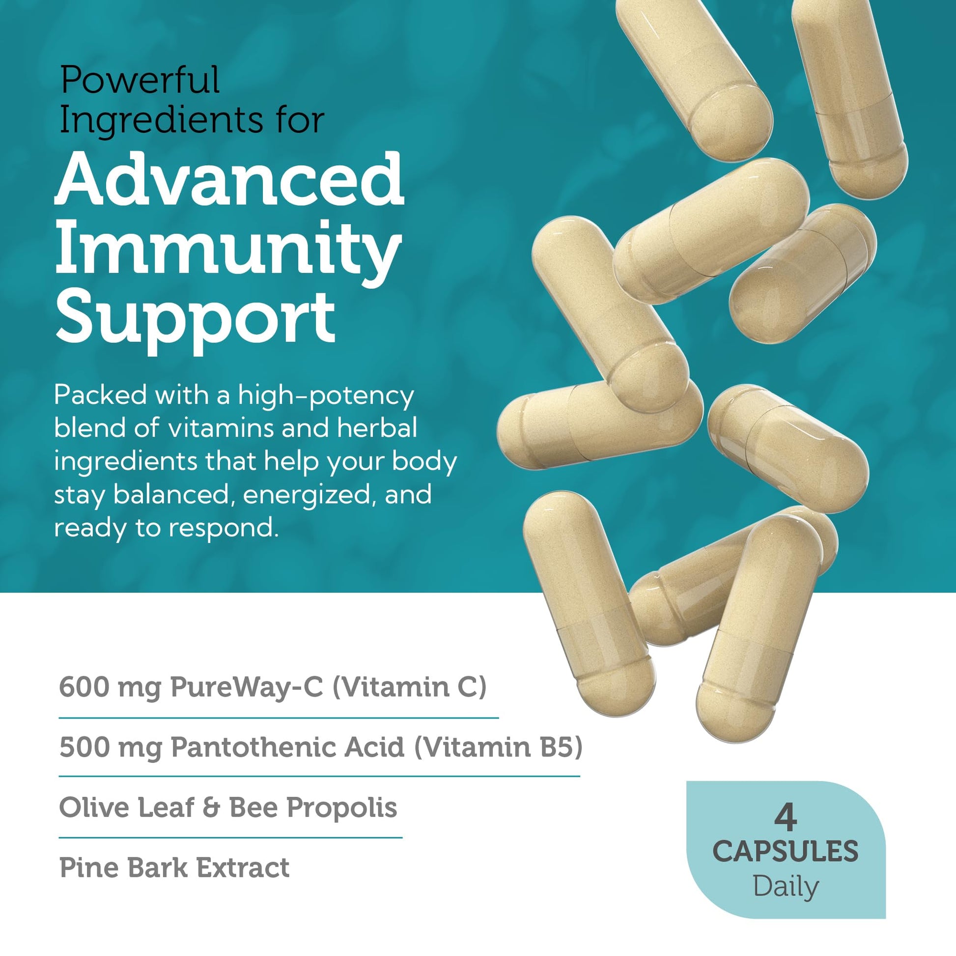 Zahler Immune Defense, Immune System Support, Certified Kosher, 120 Capsules ZahlerBuy Supplements Australia