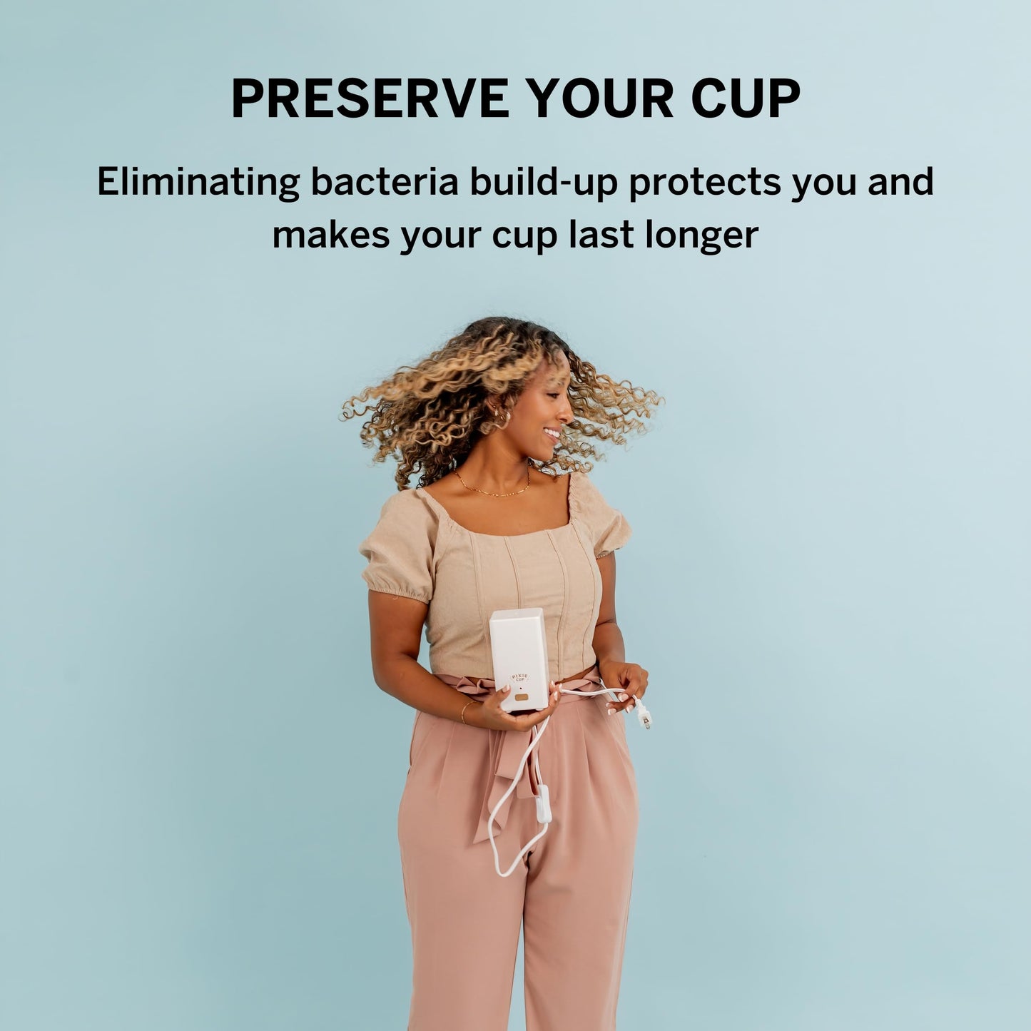 Pixie Menstrual Cup Sterilizer Cleaner Machine - The Only Hinged Lid Steamer & Drying Stand Pixie CupBuy Supplements Australia