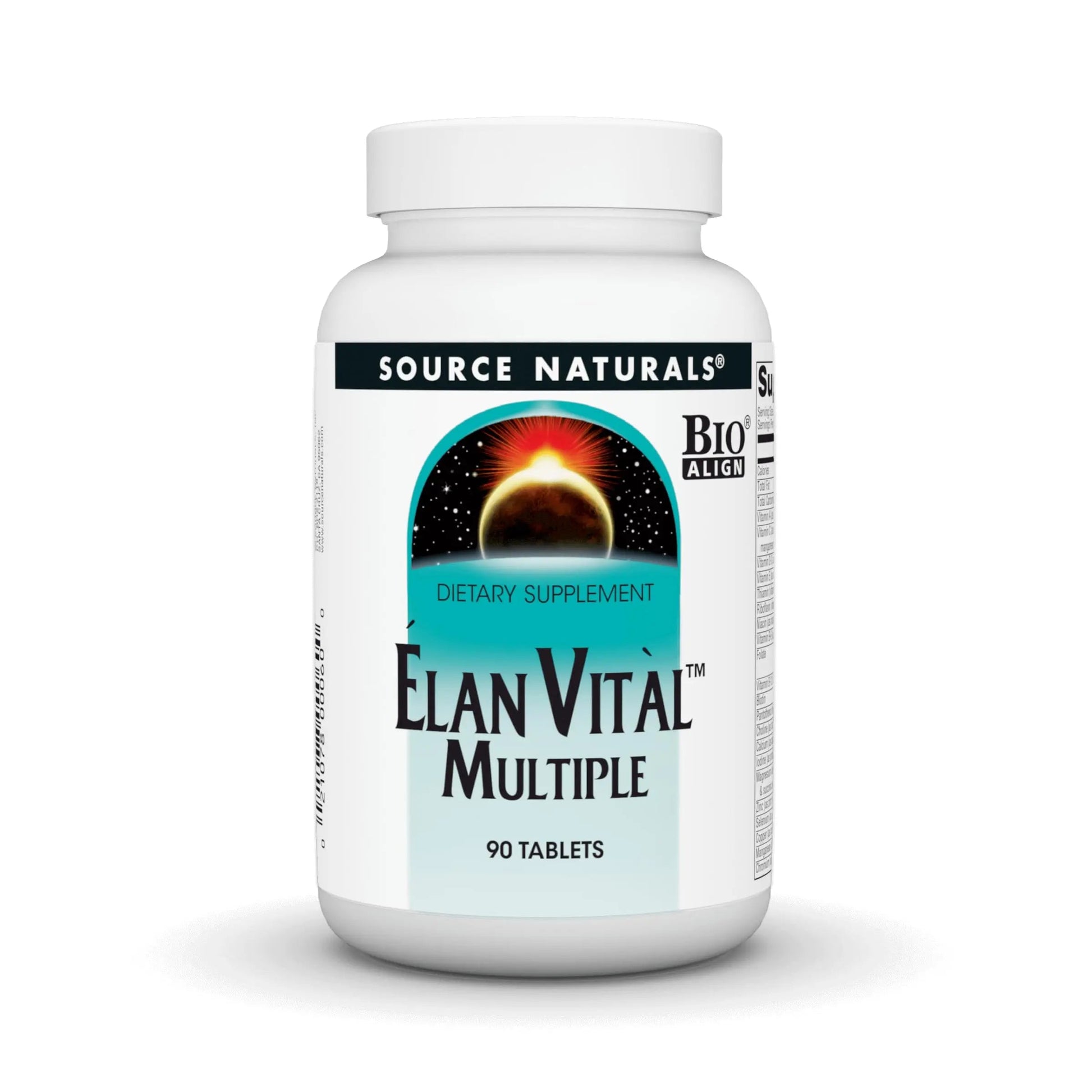 Source Naturals Elan Vital Multiple, for Multiple Body System Support* - 90 Tablets Source NaturalsBuy Supplements Australia