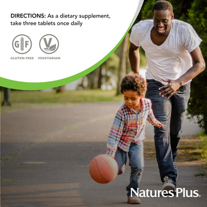 NaturesPlus Source of Life - 180 Tablets, Pack of 2 - Multivitamin & Mineral Supplement with Concentrated Whole Foods - Gluten Free, Vegetarian - 120 Total Servings NaturesPlusBuy Supplements Australia