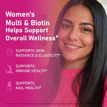 Redimas Multivitamin Gummies for Women, Chewable Adult Vitamin with Vitamins A, B, C, D, E, and Biotin, Gummy Format for Everyday Nutrient Inclusion RedimasBuy Supplements Australia
