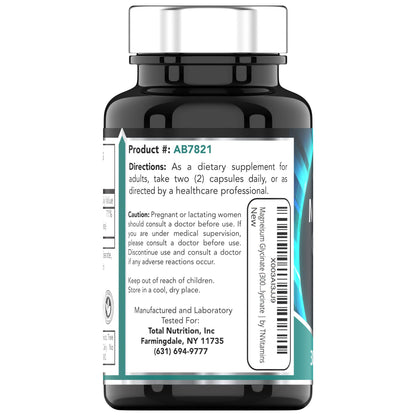 tnvitamins Magnesium Glycinate 300mg, 90 Capsules | High Absorption Chelated Magnesium for Sleep, Calm & Muscle Support