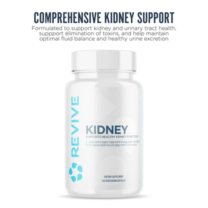 Revive MD Kidney Support Supplement for Men & Women – Kidney Cleanse & Detox Capsules for Overall Health & Function – Vegan-Friendly, Gluten-Free & Soy-Free (135 Vegetarian Capsules, 45 Servings) ReviveBuy Supplements Australia
