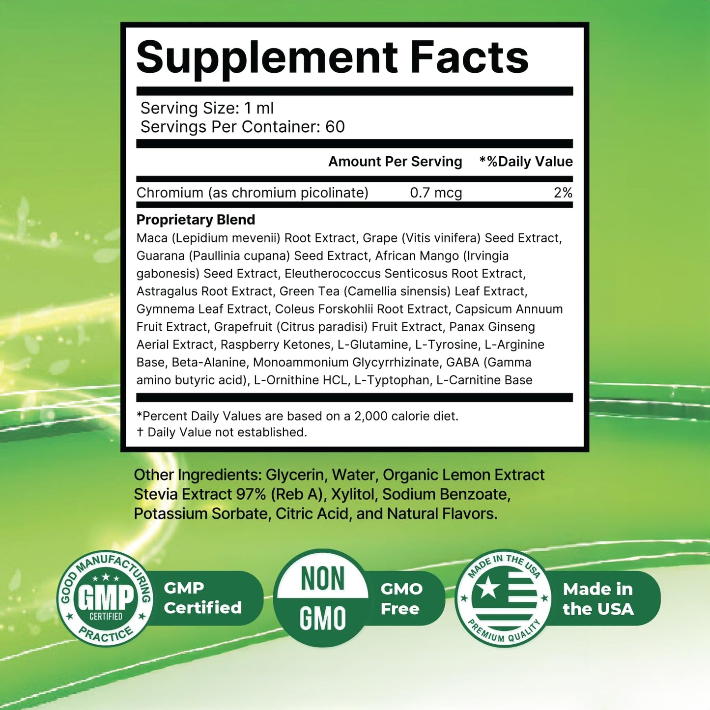 Flash Burn – Natural Plant-Based Liquid Supplement with Maca, Grape Seed, Green Tea & Ginseng – Made in USA, Non-GMO, Gluten-Free, Dairy-Free, Vegetarian - 2 Fl Oz (40 mL), 1 Month Supply Nature’s NutriWaveBuy Supplements Australia