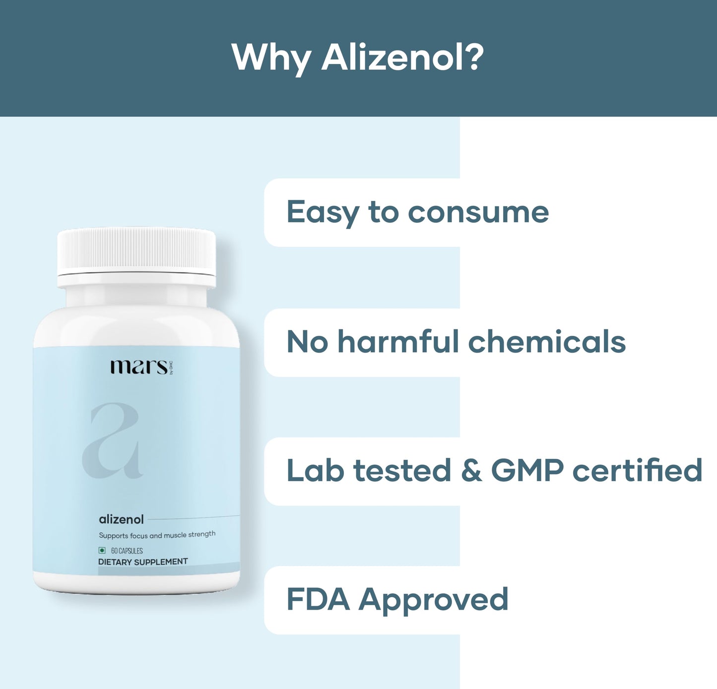 Mars Alizenol Capsules - 60 Capsules | (Pack of 3) mars by GHCBuy Supplements Australia