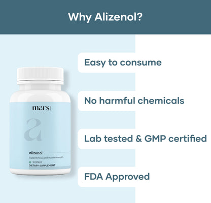 Mars Alizenol Capsules - 60 Capsules | (Pack of 3) mars by GHCBuy Supplements Australia
