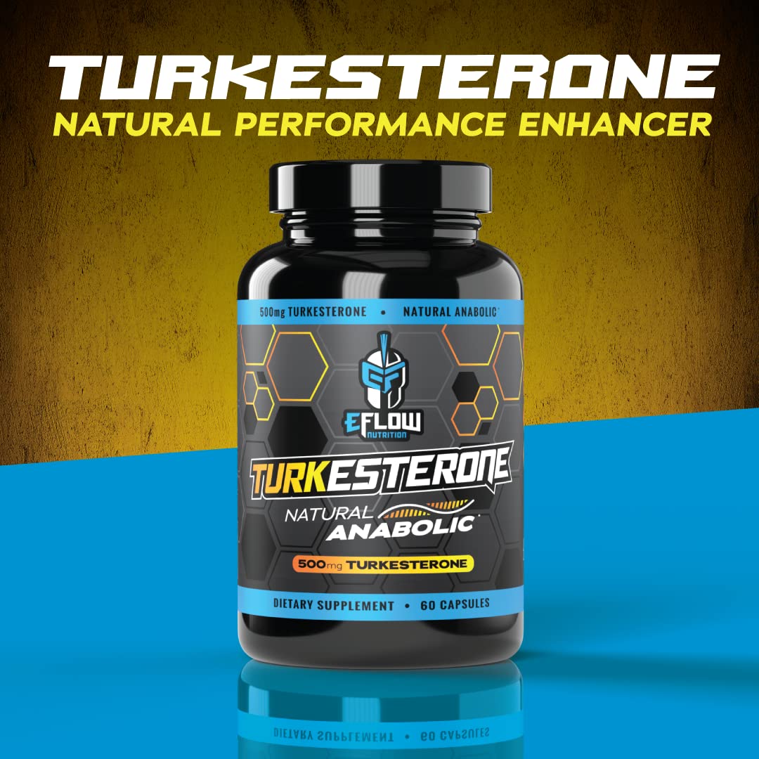 eFlow Nutrition Turkesterone (500 mg) Ajuga Turkestania Extract Complexed eFlow NutritionBuy Supplements Australia