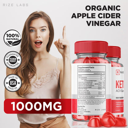 (2 Pack) Keto Chews Gummies - Keto Chews ACV Gummies for Weight Loss 525 MG rize labsBuy Supplements Australia