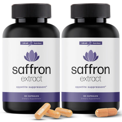 Pure Saffron Extract - Appetite Suppressant for Weight Loss Women & Men - Natural Hunger